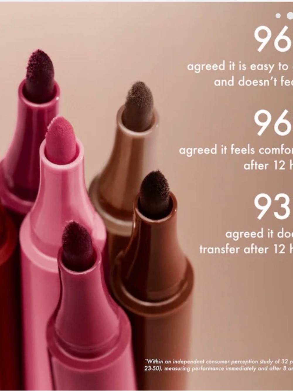 Summer Fridays Pink Lip Stain - Smooth Defining Color - Picture 4 of 4